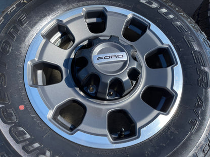 18" Ford F-250 F-350 OEM 10482 LARIAT rims wheels BRIDGSETONE SET NEW
