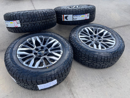 20" Chevy Silverado Suburban Tahoe Z71 OEM wheels rims SET NEW FALKEN A/T4