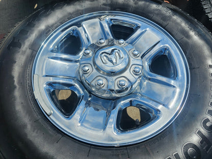 18" Dodge Ram 2500 3500 STEEL chrome OEM 2473 wheels rims 2023 2024 2025 NEW