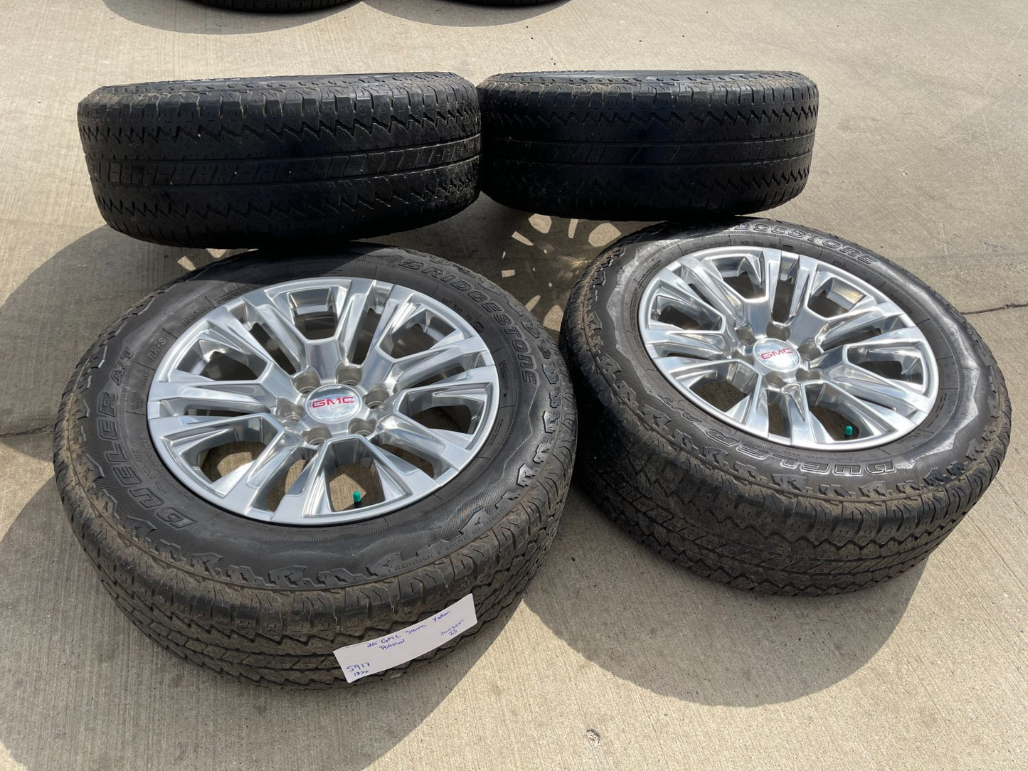 20" GMC Sierra Yukon Denali OEM 5917 wheels rims Chevy 2021 2022 2023 2025 2026