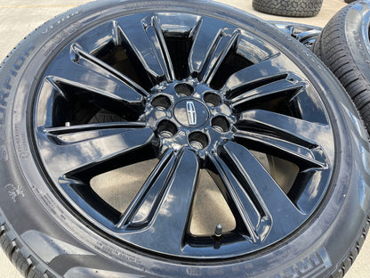 22" Lincoln Navigator OEM rims wheels Black Label 95384 10496 2022 2023 2025 NEW