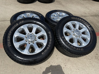 20" Dodge Ram 2500 3500 LARAMIE OEM 2700 wheels rims tires 2023 2024 2025 2026