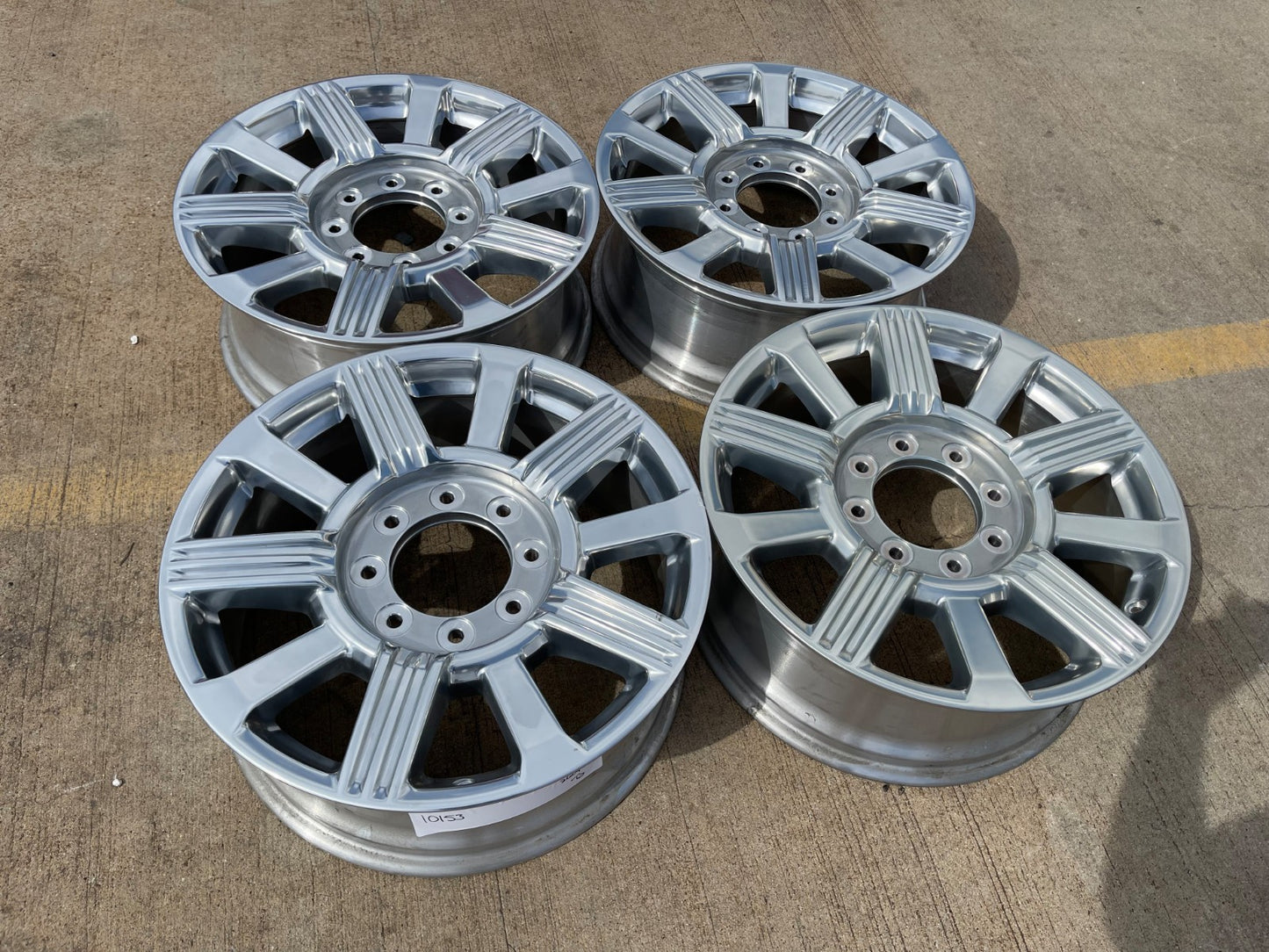 20" Ford F-250 F-350 Platinum OEM 10153 rims wheels 2020 2022 2024 2025 2026 NEW