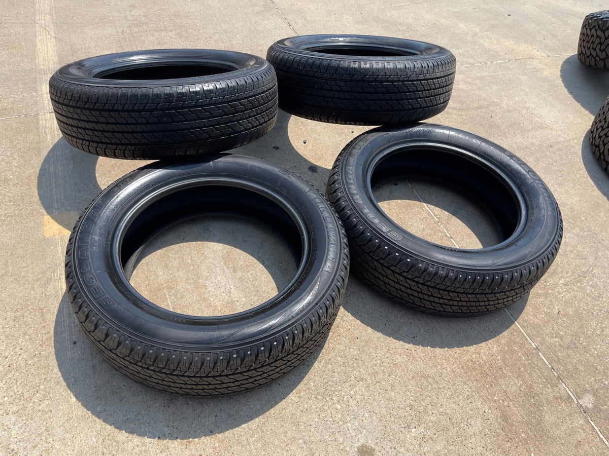 (4) 245/60/20 Yokohama Geolander G96 tires 245/60R20 Toyota 4Runner