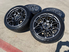 19" Ford Mustang GT Performance Track Pack OEM wheels rims 2023 2024 2025 NEW