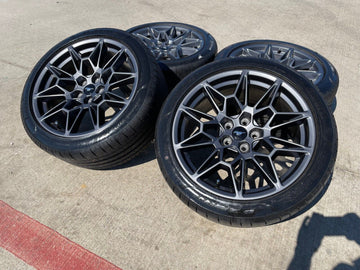 19" Ford Mustang GT Performance Track Pack OEM wheels rims 2023 2024 2025 NEW
