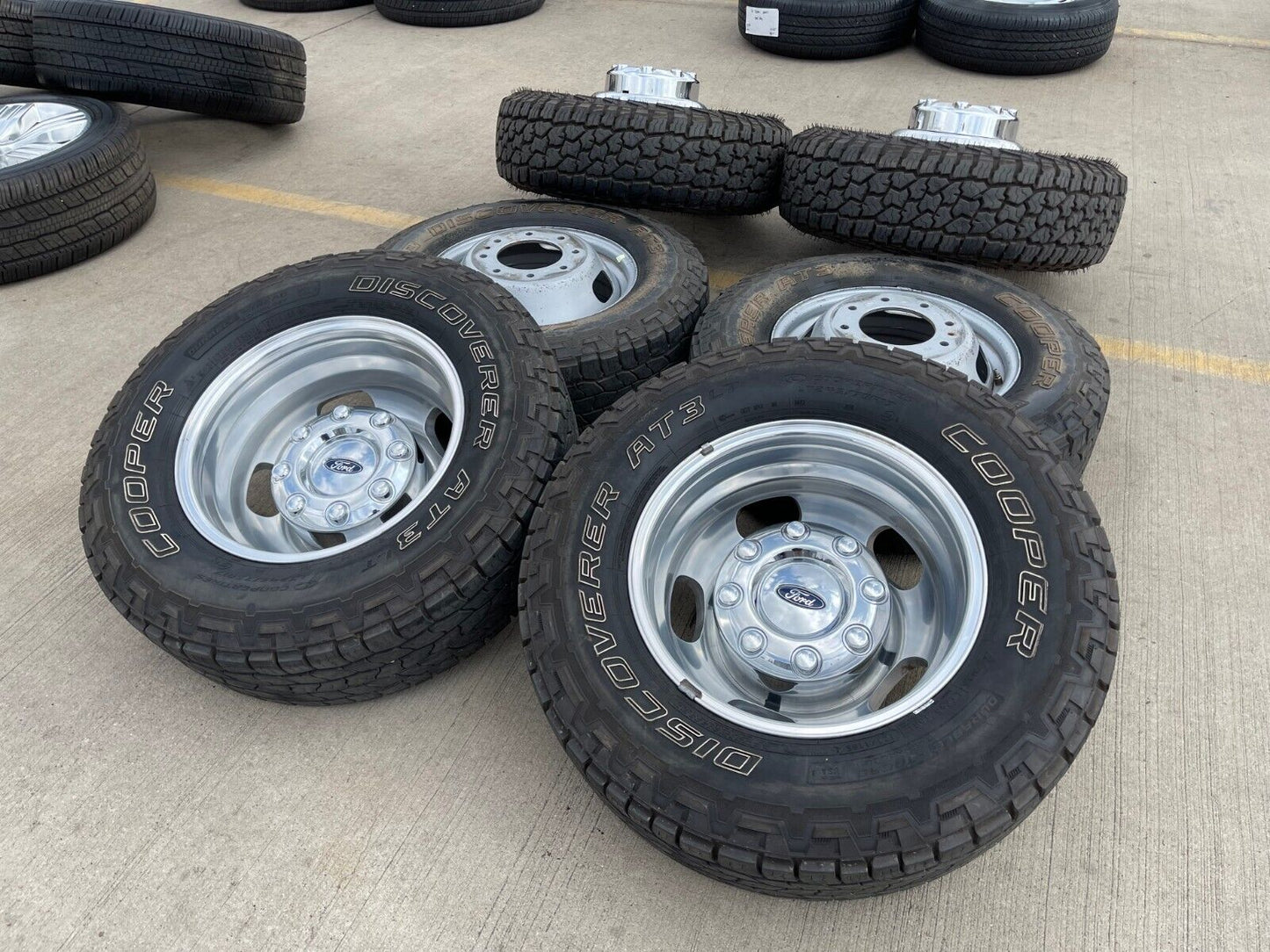 17" Ford F-350 Dually OEM 14077 14078 rims wheels 2023 2024 2025 COOPER