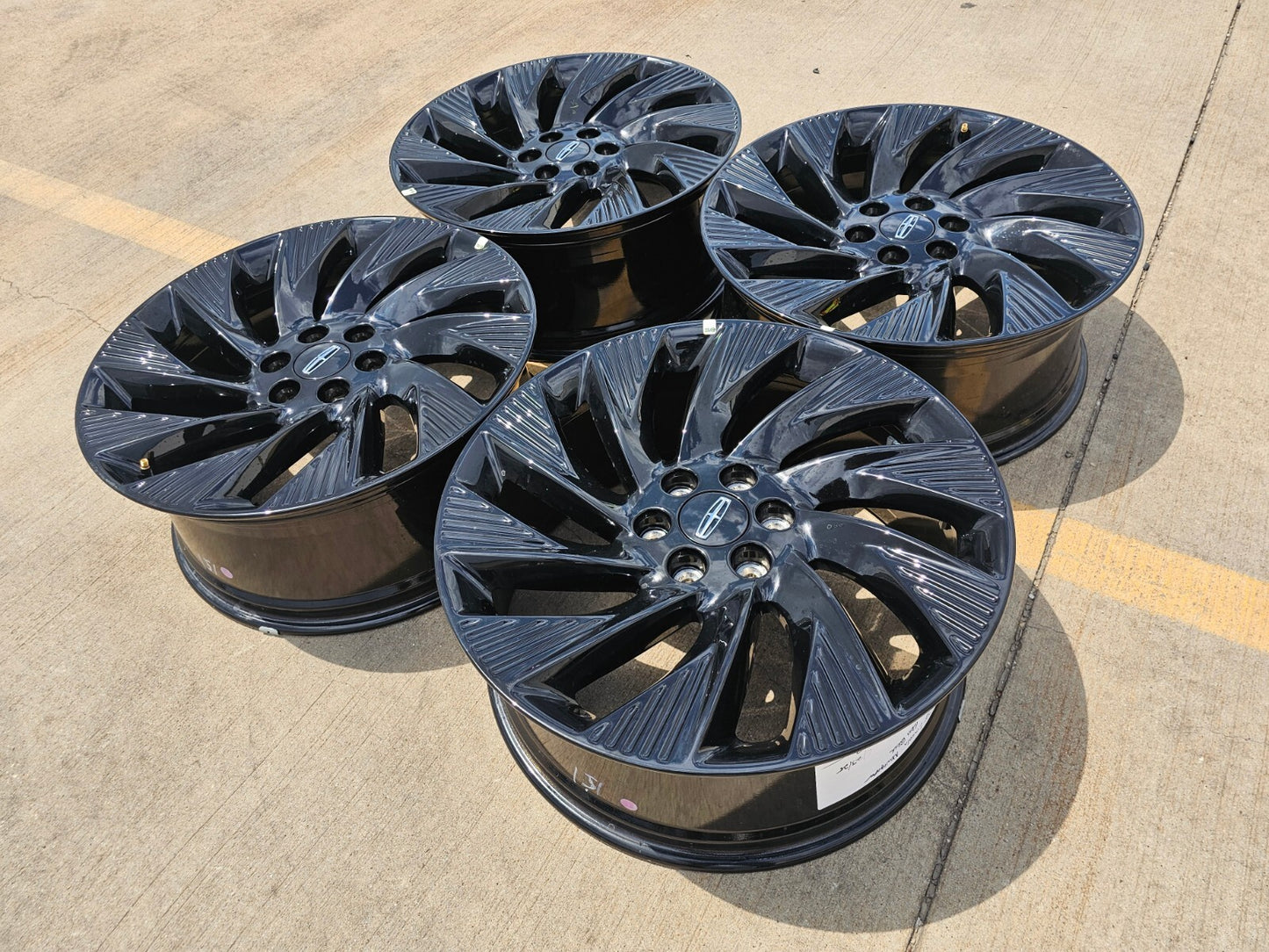 22" Lincoln Navigator OEM rims wheels BLACK LABEL 2024 2025 2026 NEW