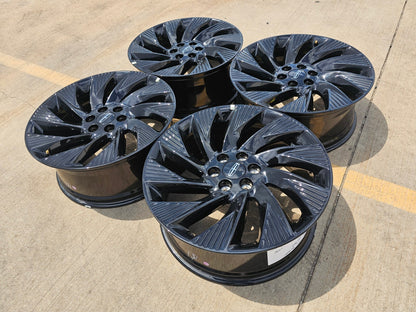 22" Lincoln Navigator OEM rims wheels BLACK LABEL 2024 2025 2026 NEW