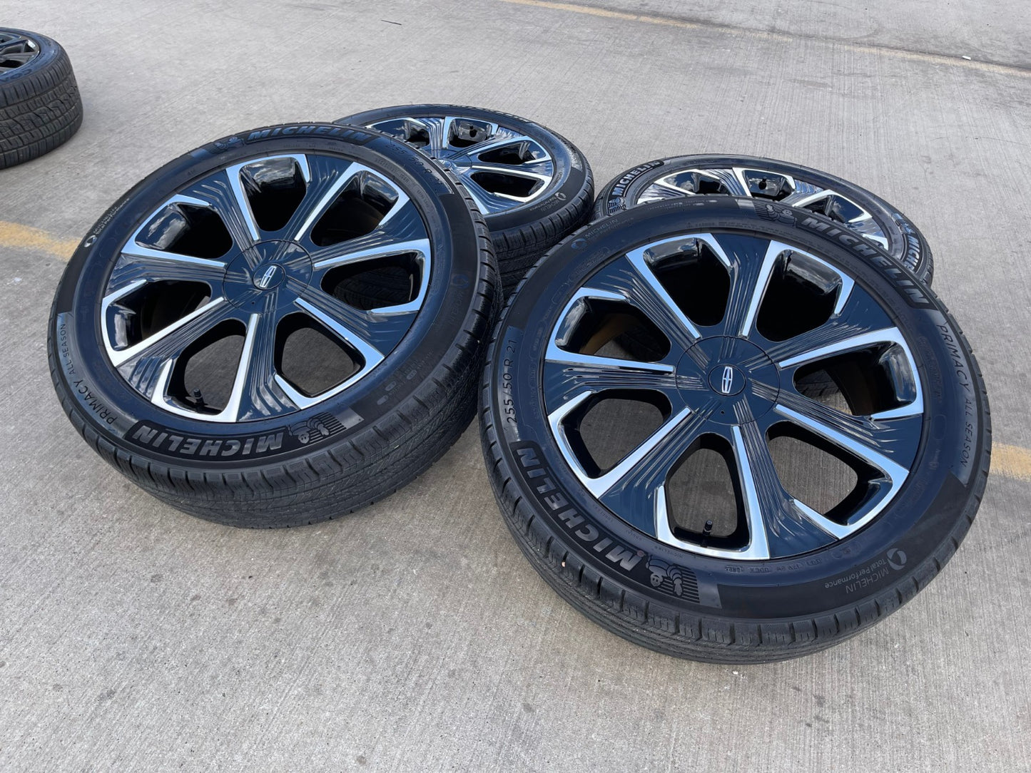 21" Lincoln Nautilus Black Label OEM 10563 rims wheels 2025 2026 NEW MICHELIN