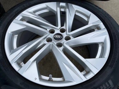 20" Audi Q7 OEM wheels rims Q8 RS S VW Atlas 12053 tires 2021 2022 2023 2024