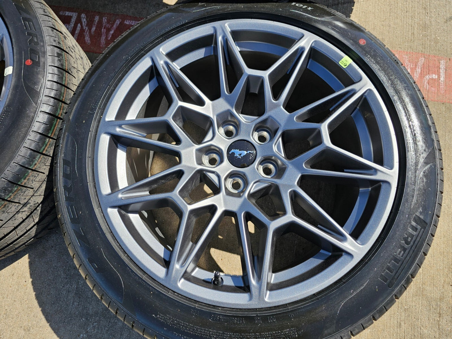 19" Ford Mustang GT Track Pack OEM 10600 10603 wheels rims 2025 2026 TPMS NEW
