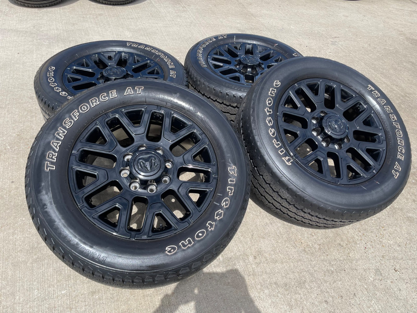 20" Dodge Ram 2500 3500 LARAMIE OEM 51649 wheels rims A/T2 2025 2026