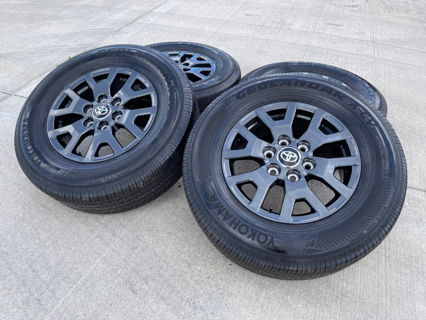17" Toyota 4Runner Tacoma TRD OEM 42611 wheels rims tires 2024 2025 2026 NEW