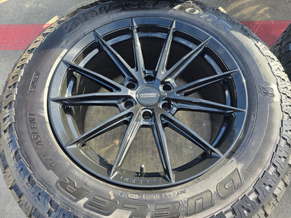 20" 20x9.5 Vossen HFX-2 Ford F-150 Expedition rims wheels 6x135 BRIDGESTONE NEW