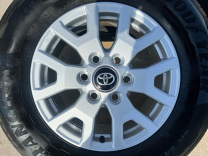 17" Toyota Tacoma 4Runner TRD OEM 94254 10637 wheels rims 2025 2026 GOODYEAR NEW