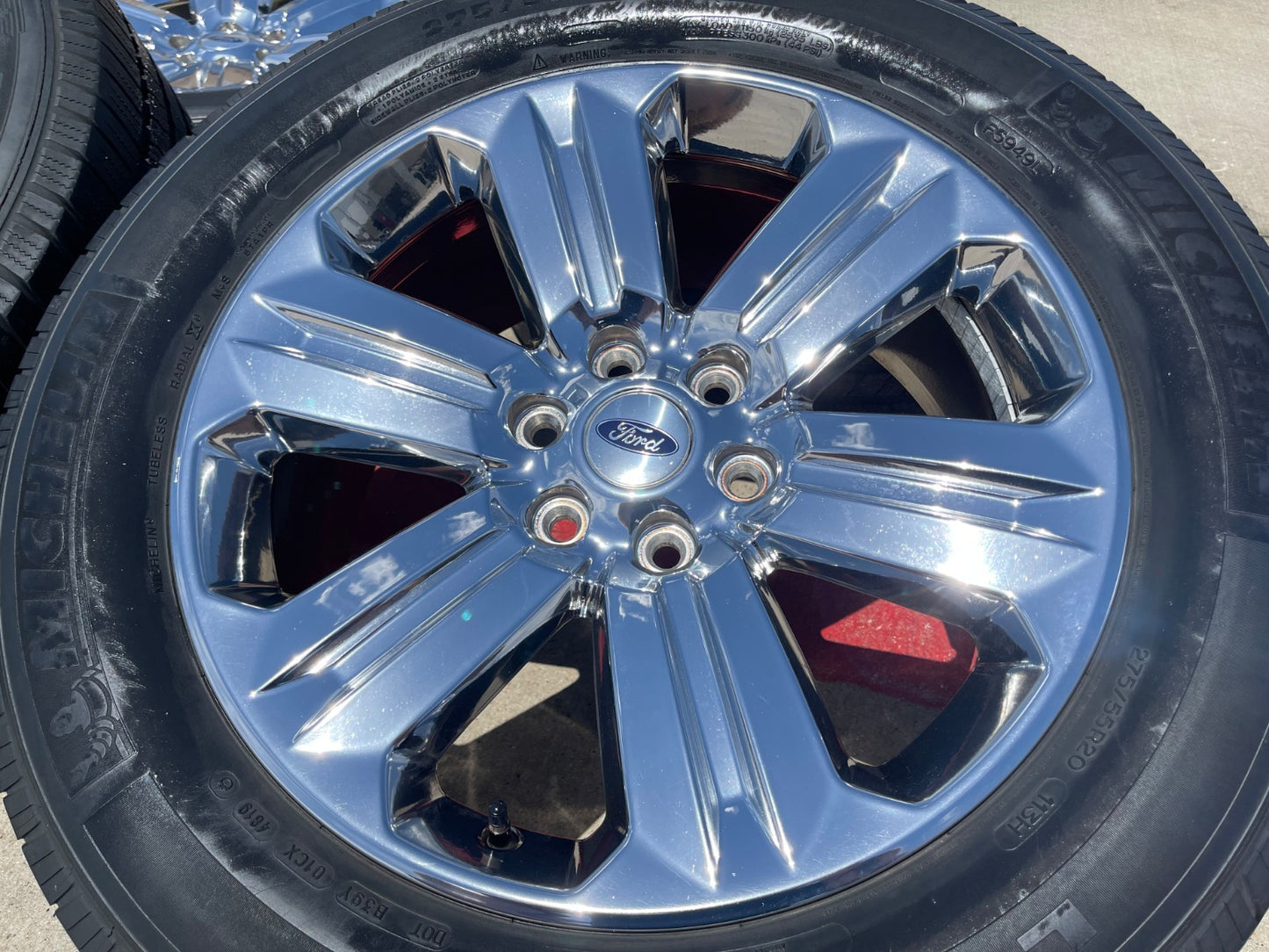 20" Ford F-150 Expedition OEM Lariat rims wheels 10171 SET tires CHROME