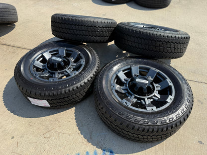 20" Ford F-250 F-350 OEM gray Lariat 10485 10296 wheels rims tires BRIDGESTONE
