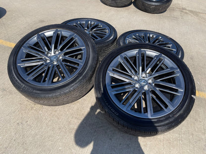 22" Lexus TX500H TX350 OEM 10575 wheels rims LS500 Grand Highlander SET 2027 NEW
