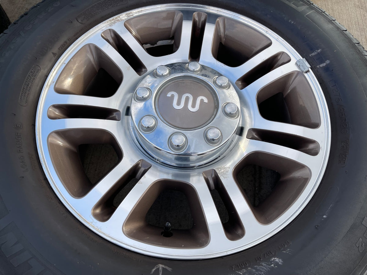 20" Ford F-250 F-350 OEM 3951 3845 KING RANCH rims wheels tires MICHELIN LTX A/T
