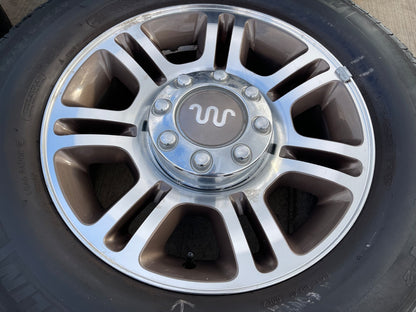 20" Ford F-250 F-350 OEM 3951 3845 KING RANCH rims wheels tires MICHELIN LTX A/T