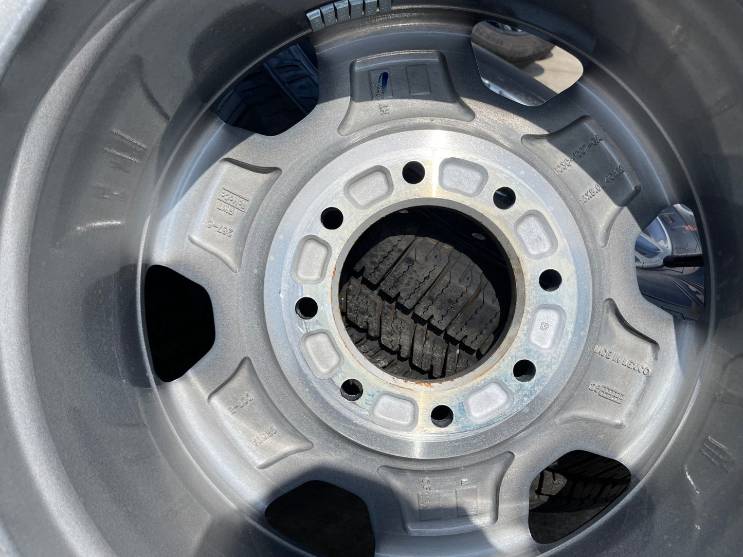 18" Ford F-250 F-350 Lariat FX-4 OEM wheels 10480 10298 tires FIRESTONE H/T2