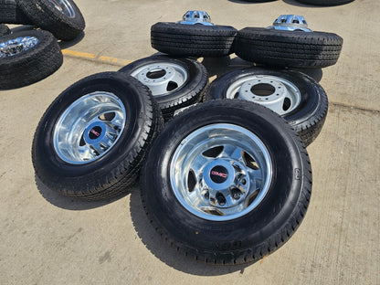 17" Chevy Silverado GMC Sierra 3500 Dually rims wheels OEM 5519 5520 GENERAL