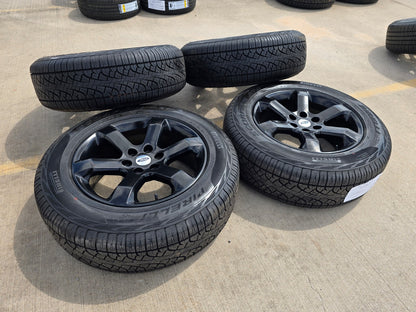 20" Ford F-150 OEM rims wheels BLACK 10347 Expedition PIRELLI A/TR NEW