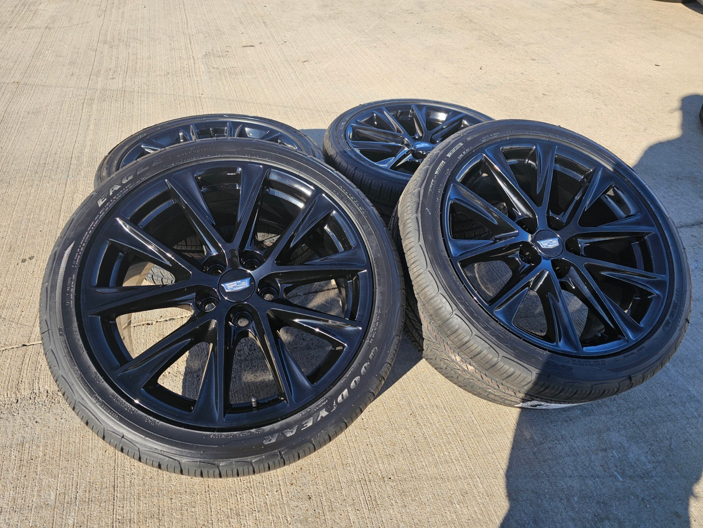 19" Cadillac CT5 CT5-V Platinum OEM 4840 wheels rims 84894843 2024 2025 2026 NEW