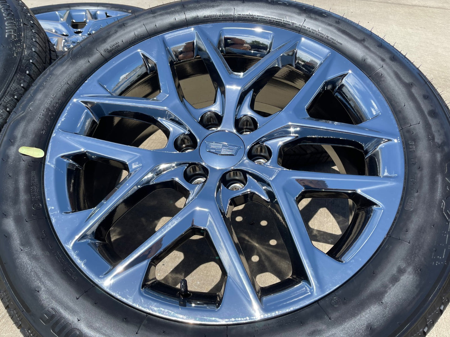 22" Cadillac Escalade GMC Yukon Sierra OEM 14078 wheels rims 2025 2026 2027 NEW