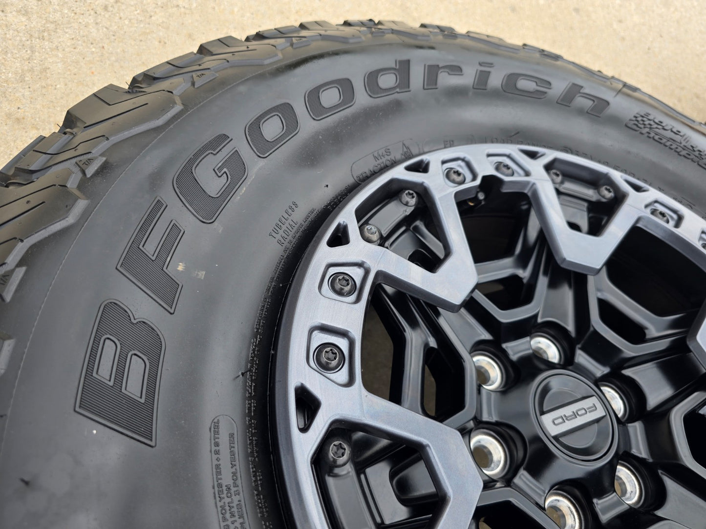 NEW 17" Ford F-150 Raptor R OEM BEADLOCK rims wheels SET 2004-2027