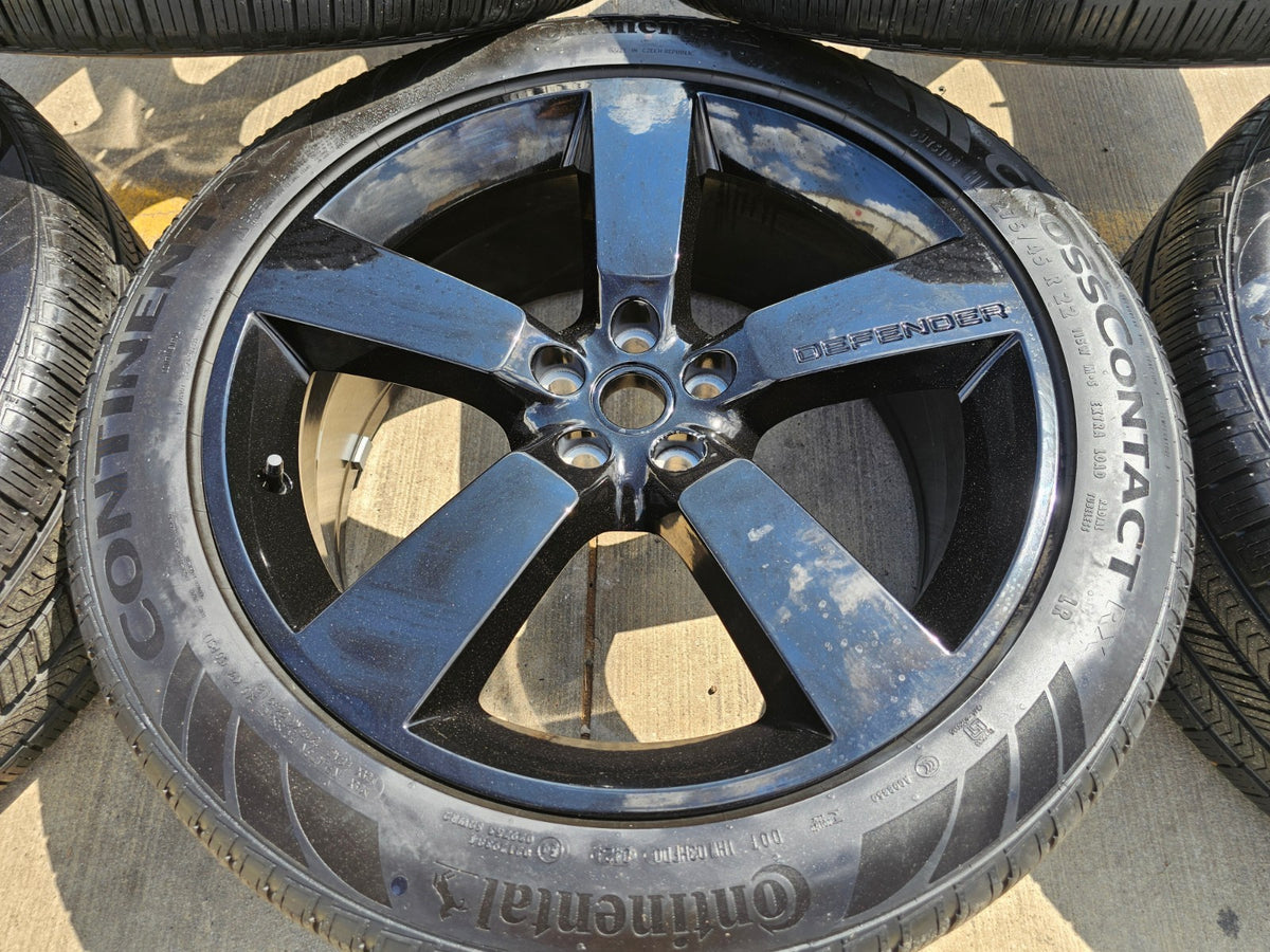 22" Land Rover Range DEFENDER OEM 72353 wheels rims CONTINENTAL SET