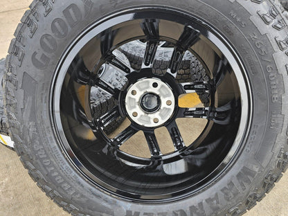 18" Jeep Grand Cherokee L OEM wheels rims 9286 Durango black 2023 2024 2025 NEW