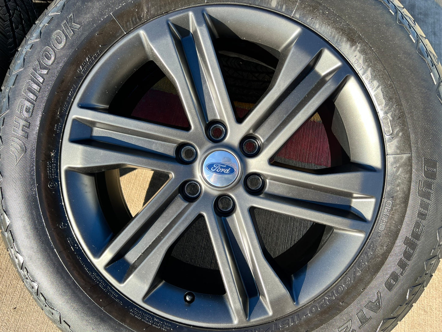 20" Ford F-150 FX-4 PLATINUM OEM rims wheels 10344 Expedition HANKOOK A/T2