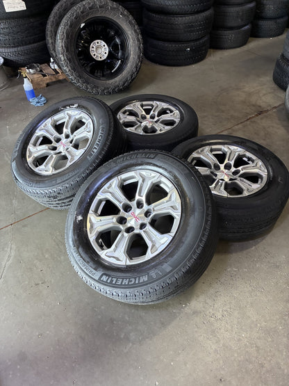 18" GMC Sierra Canyon Chevy Tahoe Colorado OEM 5910 wheels rims 2024 2025 2026