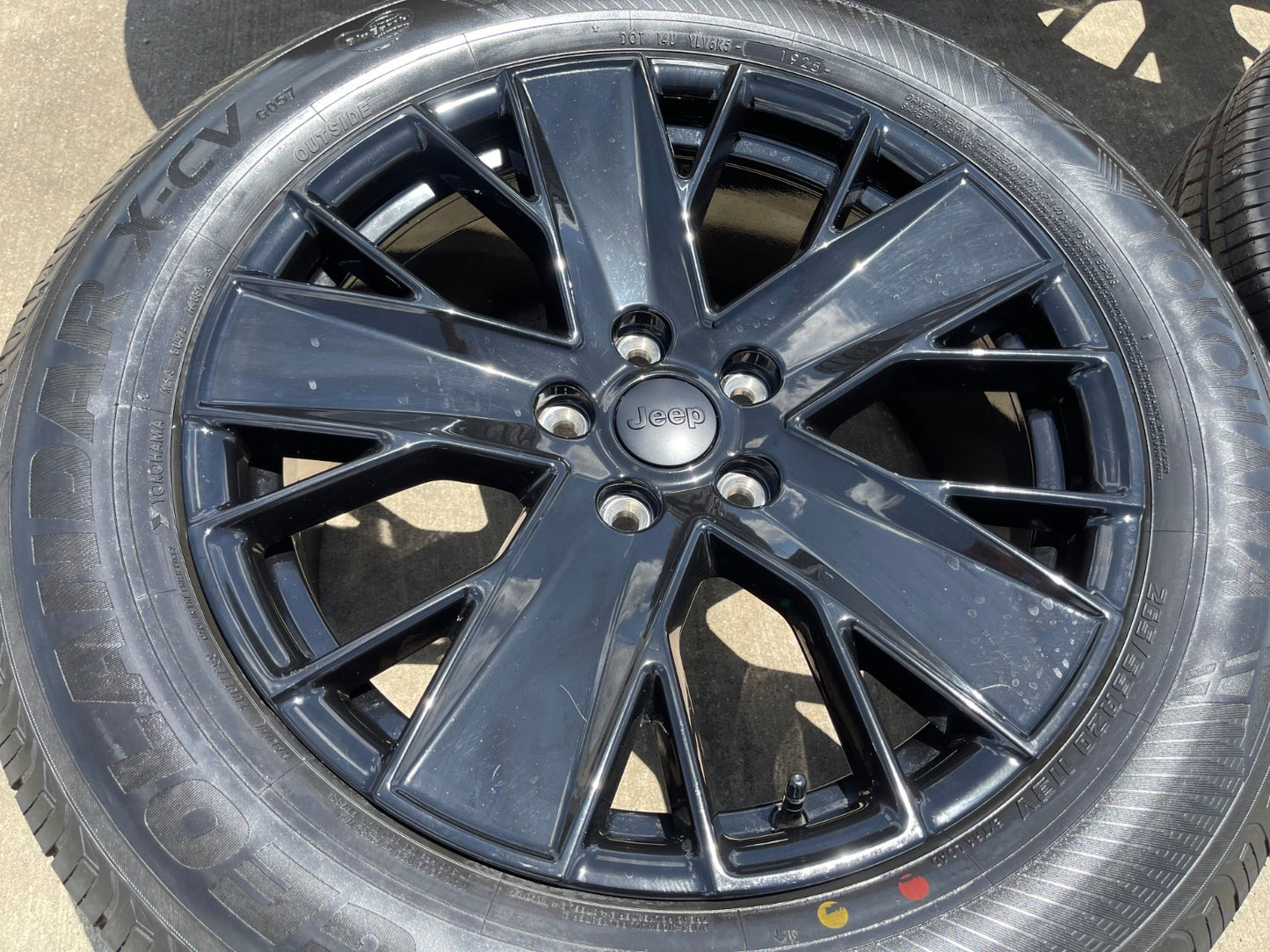 20" Jeep Grand Cherokee L OEM wheels rims Durango SET 2024 2025 2026 2027 NEW