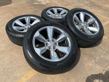 20" Dodge Ram 1500 OEM Laramie wheels rims 2681 tires MICHELIN