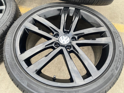 19" VW Passat Golf GTI Jetta OEM 70002 Salvador black wheels rims