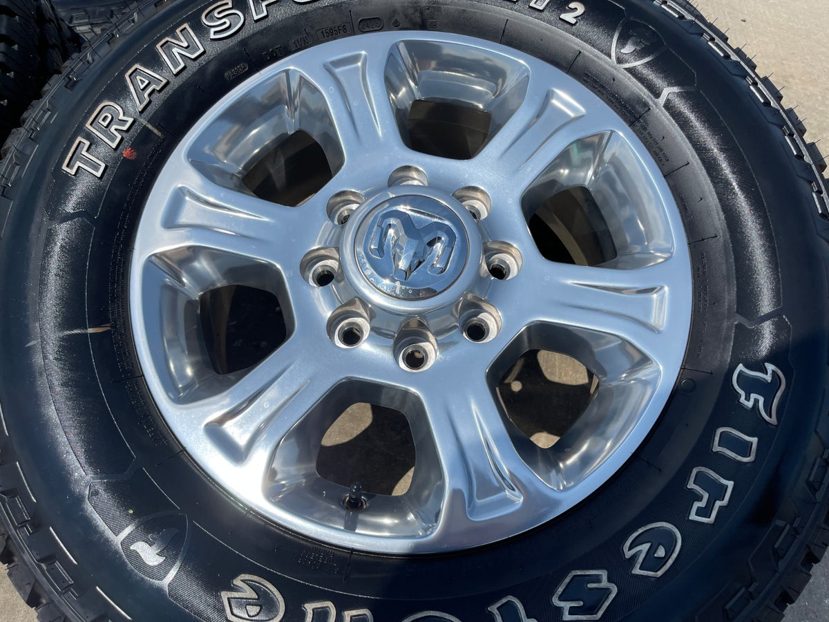 18" Ram 2500 3500 Laramie Power Wagon OEM 2692 wheels rims FIRESTONE SET NEW
