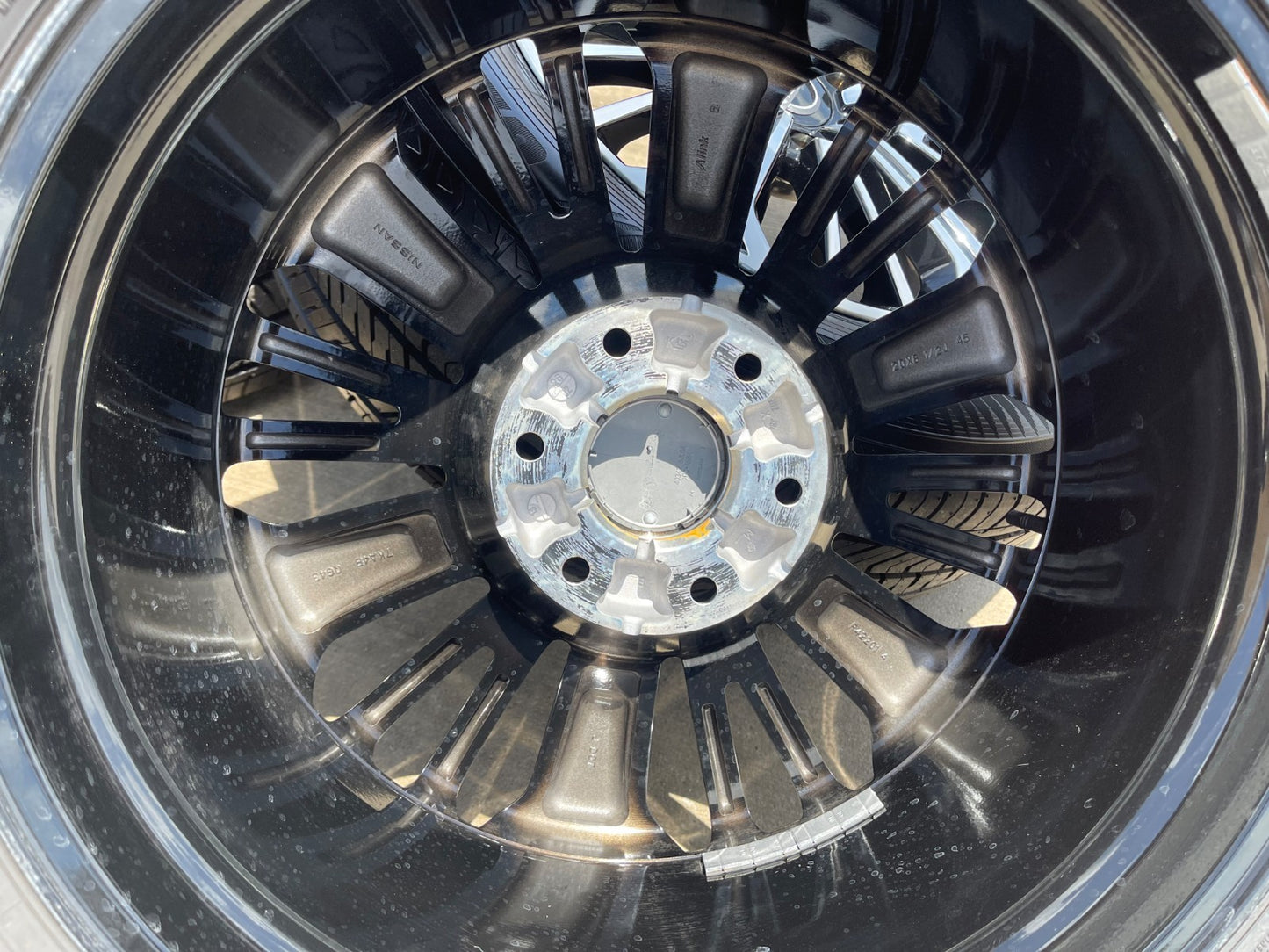 20" Nissan Titan PRO-4X Armada OEM wheels rims tires black 2025 2026 2027 NEW