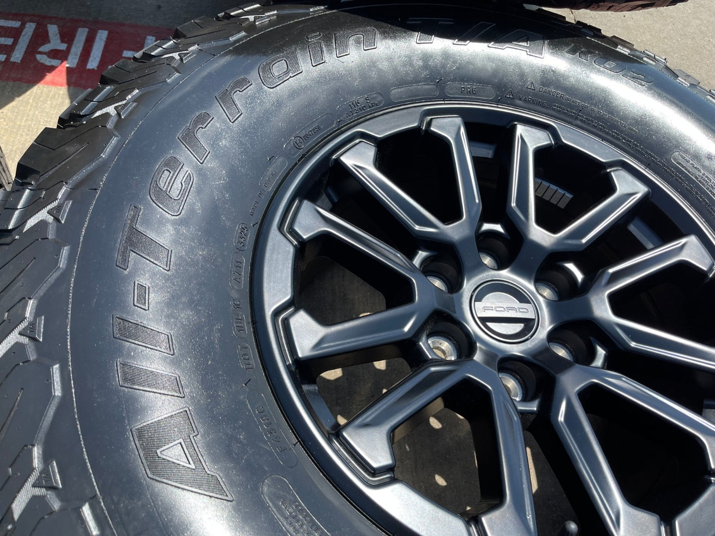 17" Ford F-150 Raptor OEM 10611 rims wheels Bronco SET 2026 2027 BFG 37" NEW