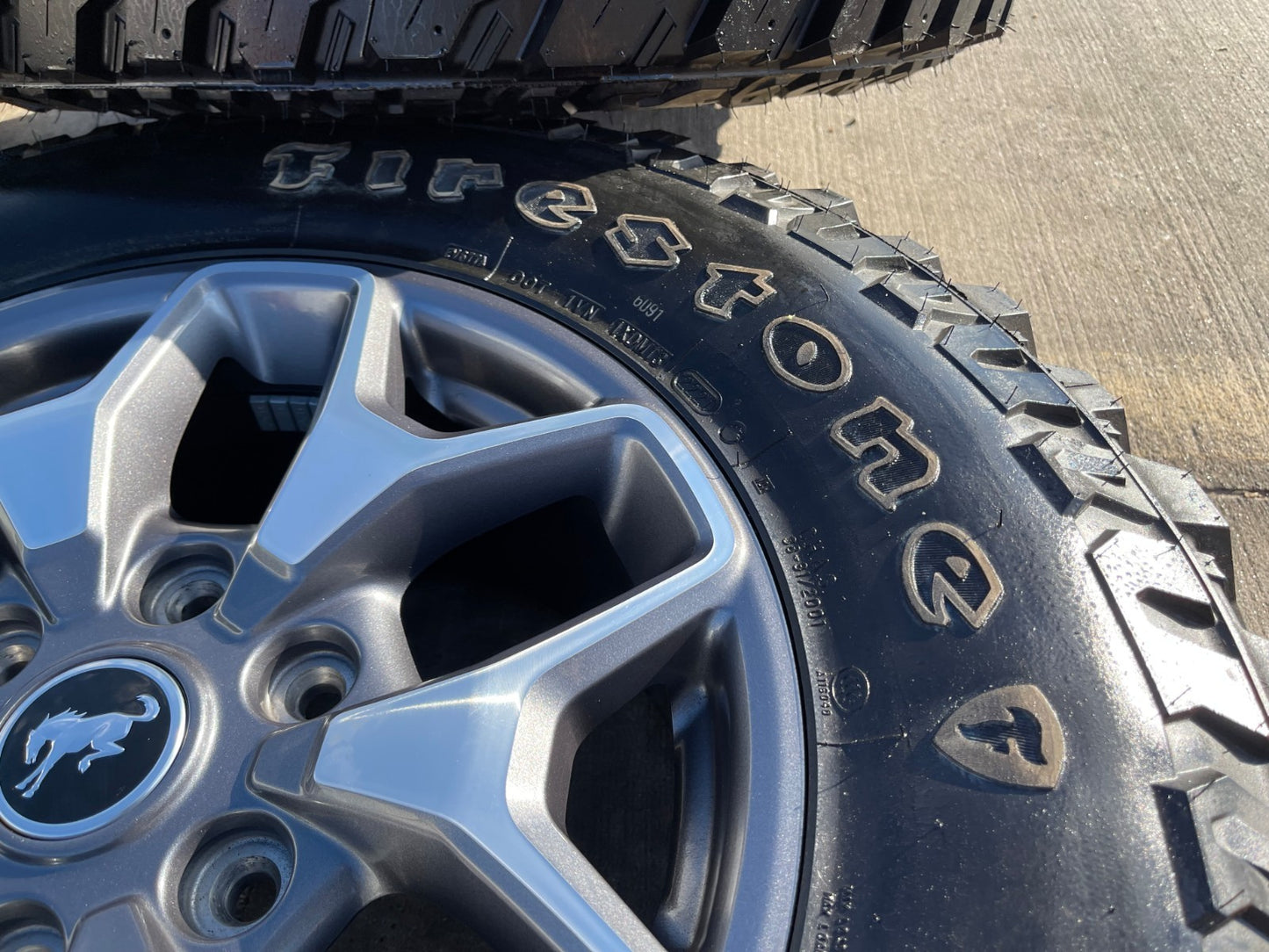 17" Ford Bronco OEM wheels rims SASQUATCH 95229 10387 Ranger NEW FIRESTONE M/T
