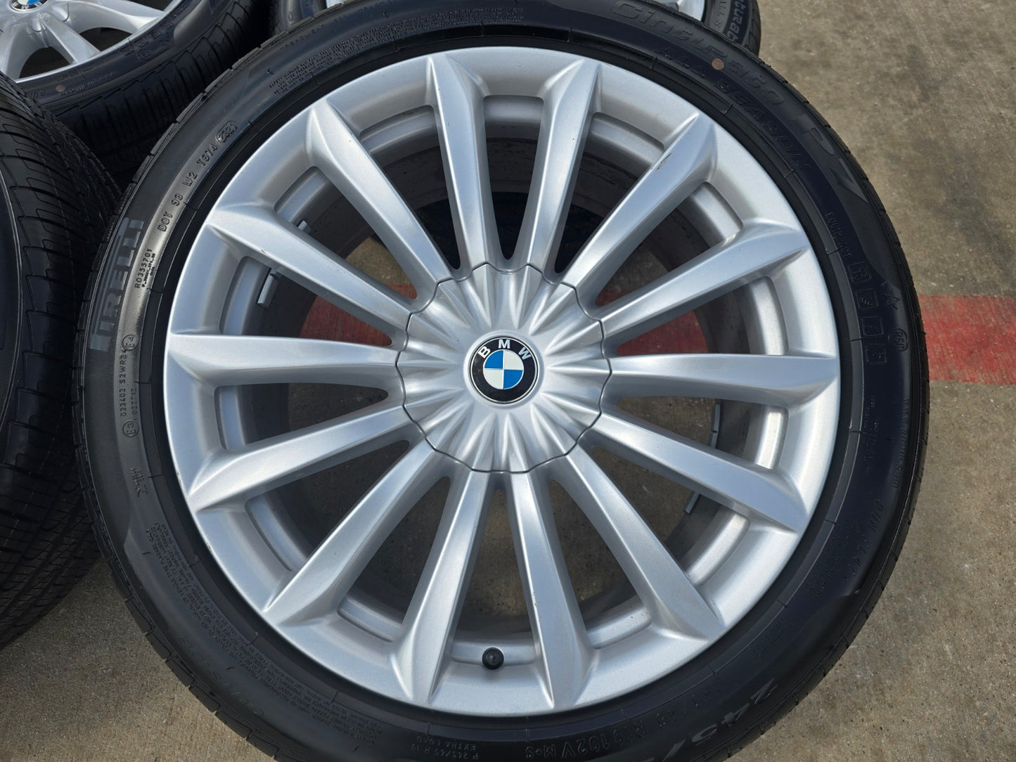 19" BMW 740i 750i 840i 640i GT 5 6 7 8 Series OEM 86277 wheels rims PIRELLI NEW