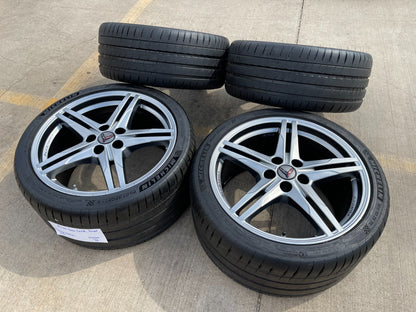 19" + 20" Chevy Corvette Z06 C8 OEM FORGED 94027 94028 wheels rims 2024 2026
