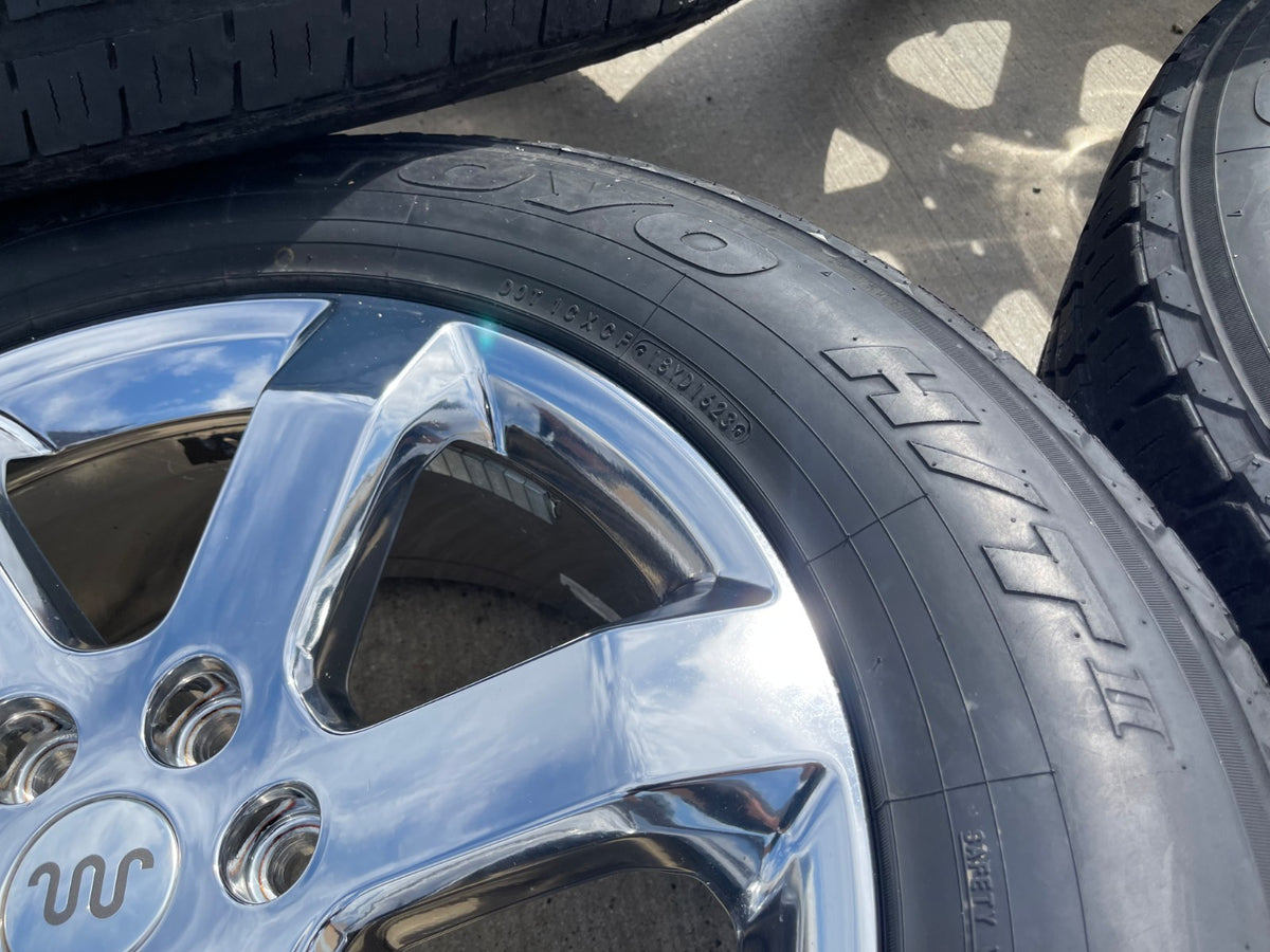 20" Ford F-150 OEM rims wheels CHROME 10347 Expedition SET