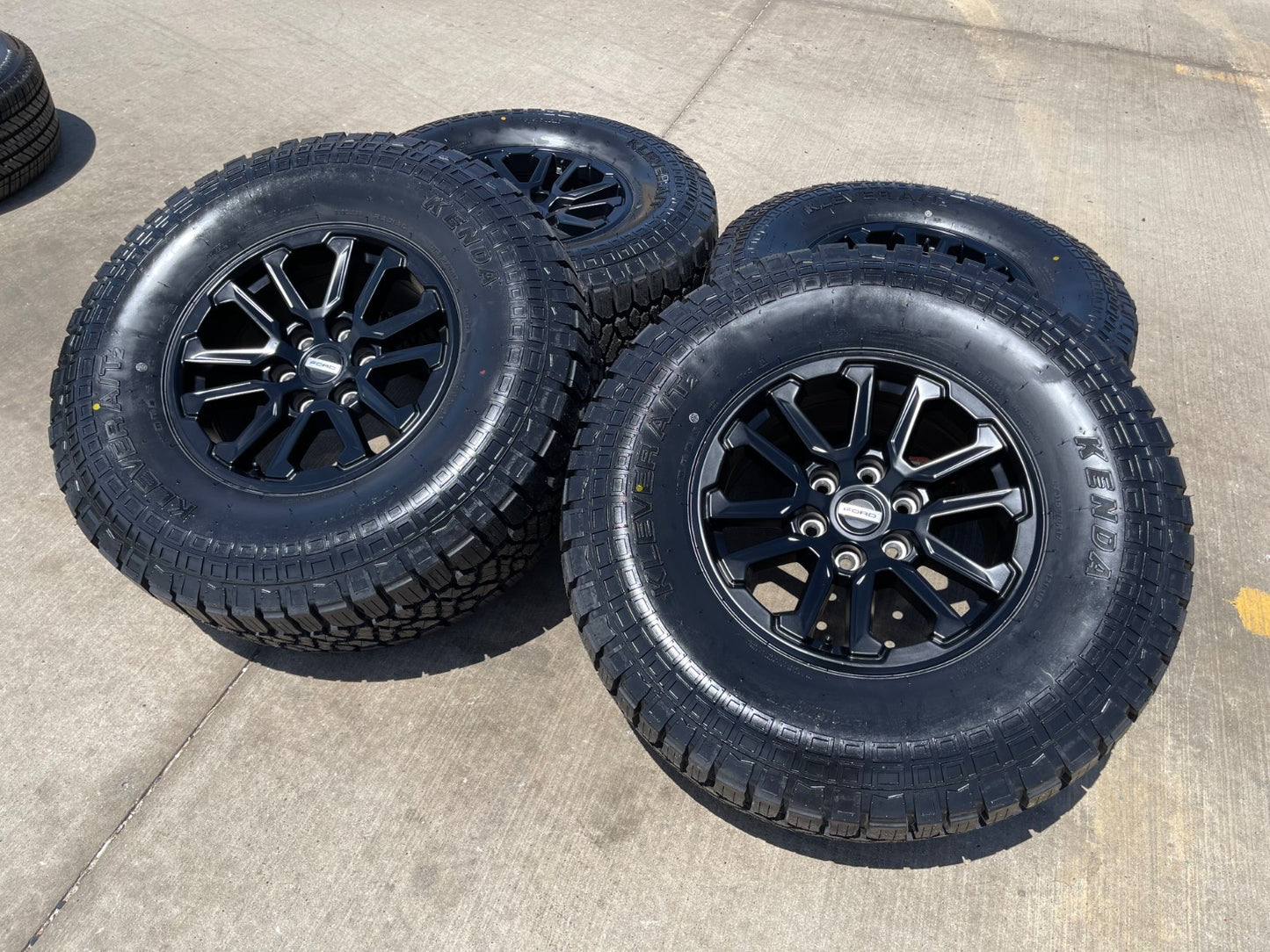 17" Ford F-150 Raptor OEM 10611 rims wheels Bronco SET 2026 2027 KENDA 35" NEW