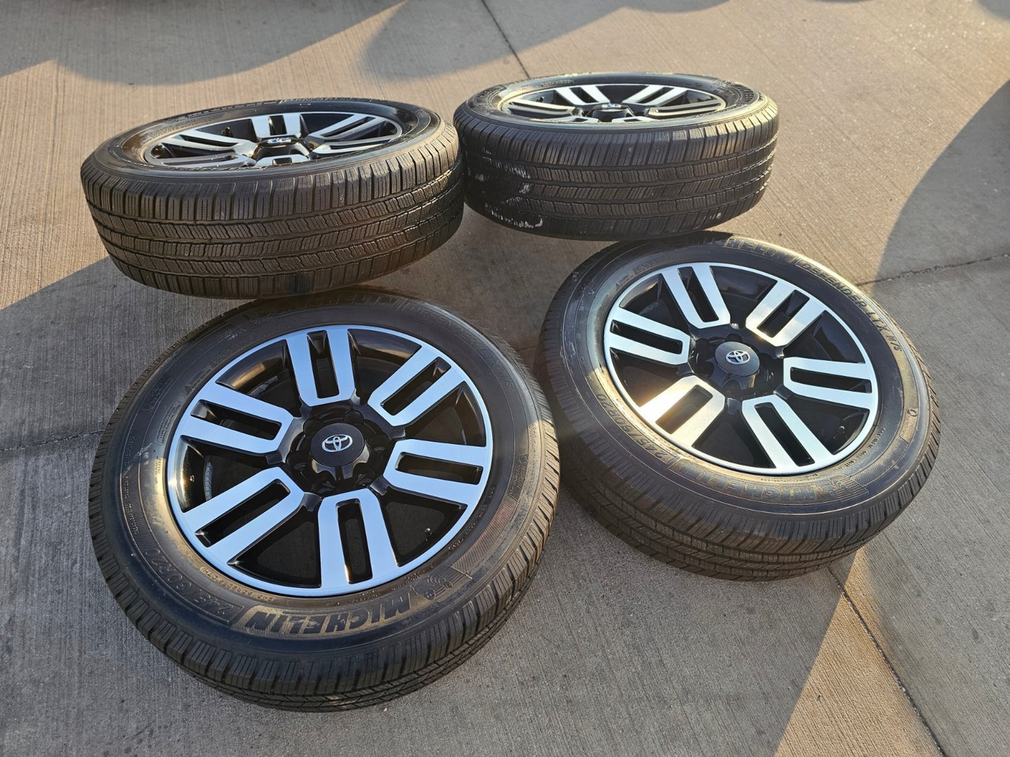 20" Toyota Tacoma 4Runner FJ Cruiser Lexus OEM 69561 wheels rims tires MICHELIN