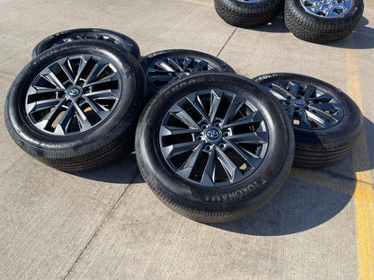 (5) 20" Toyota Land Cruiser OEM wheels rims 94057 Tundra Sequoia 2024 2025 2026
