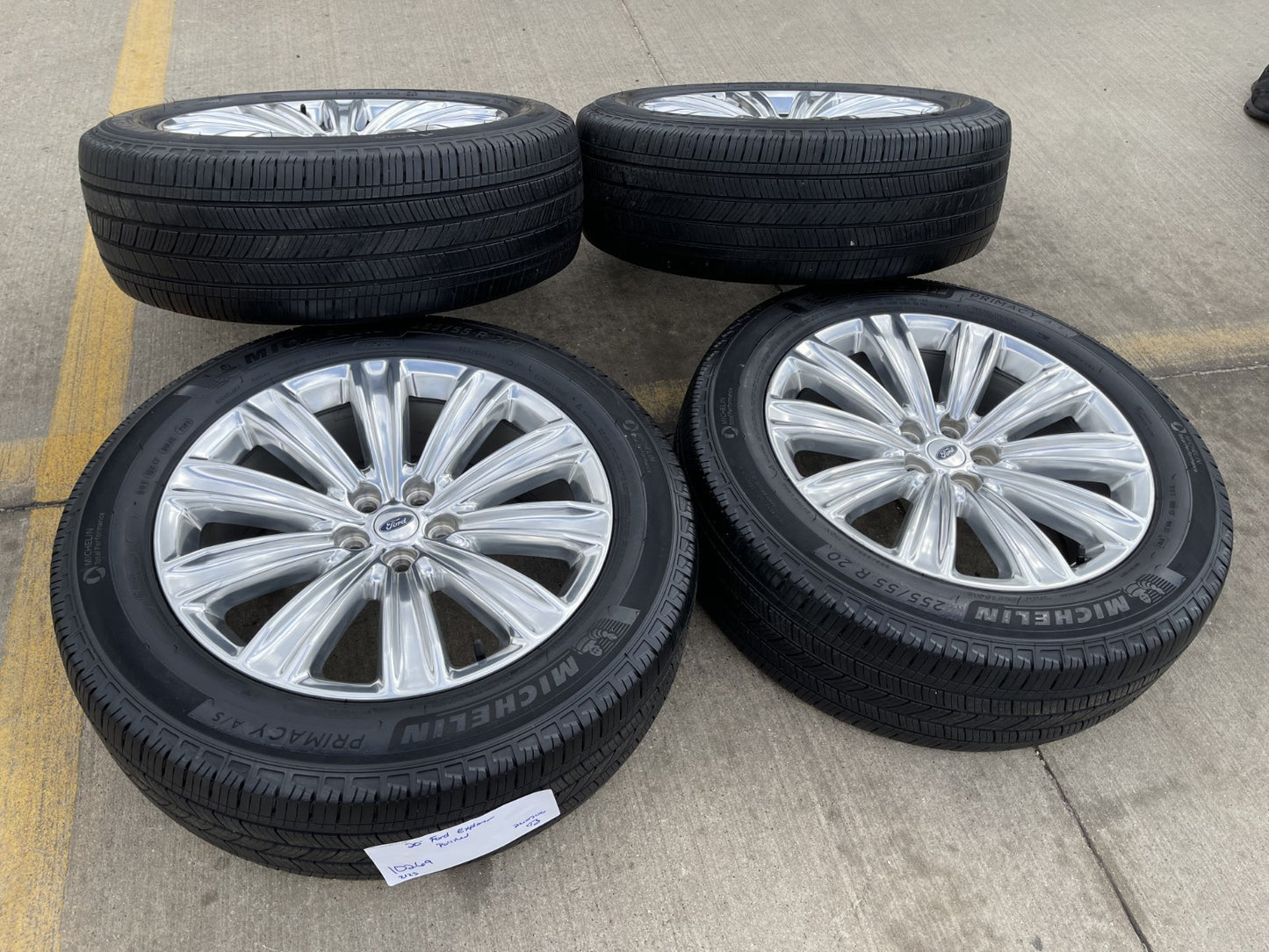 20" Ford Explorer Limited OEM rims wheels 10269 Lincoln Aviator MICHELIN
