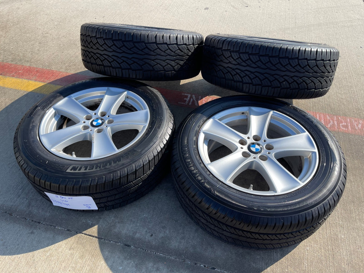 18" BMW OEM X5 71533 71169 Style 209 wheels rims tires 2007 2008 2012 2013 2015